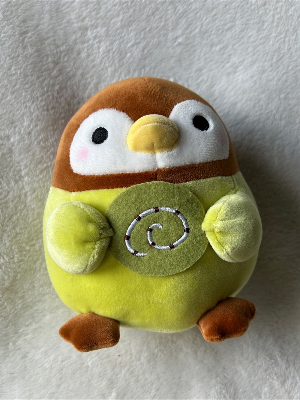 Takashoji Matcha Plush 7”  - Green & Brown Plush Kawaii